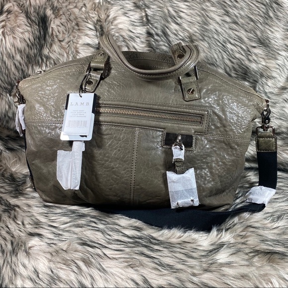 Gwen Stefani Satchel Large Crossbody Olive Green - Picture 1 of 7